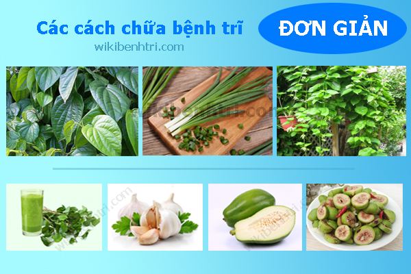 NHỮNG CÁCH CHỮA VÀ ĐIỀU TRỊ BỆNH TRĨ HIỆU QUẢ